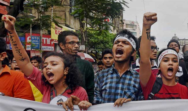 sexual ahrassment university protest