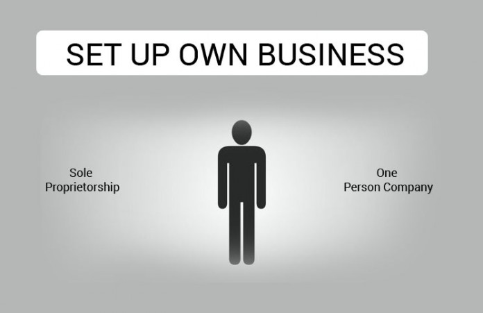 Sole Proprietorship or One Person Company