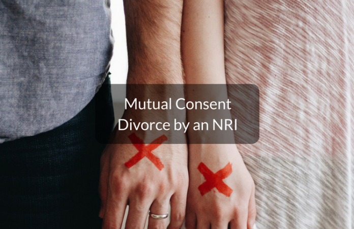 mutual consent divorce by NRI