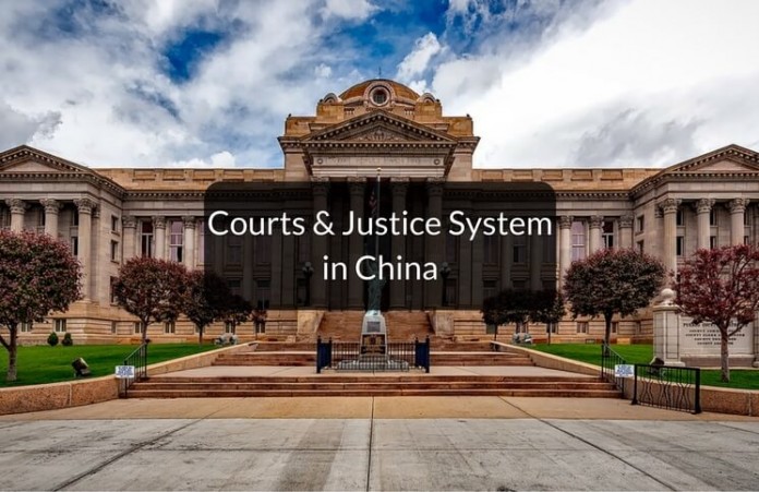 courts & justice system in China