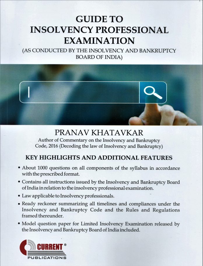 Insolvency and Bankruptcy Code