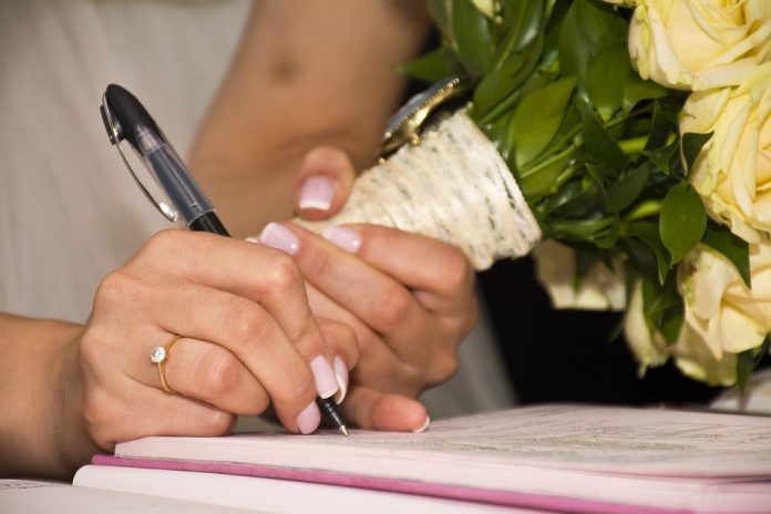prenuptial agreement is