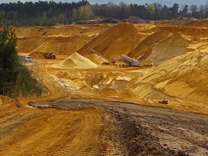 sand mining