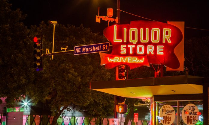 liquor store
