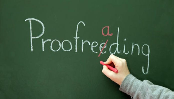 Proofreading