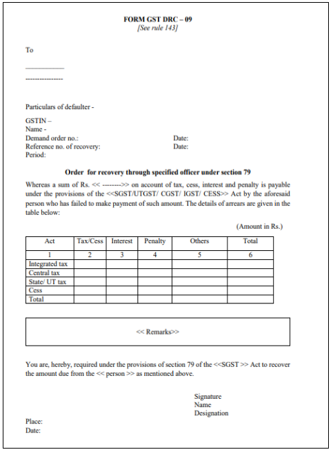 GST DRC 09