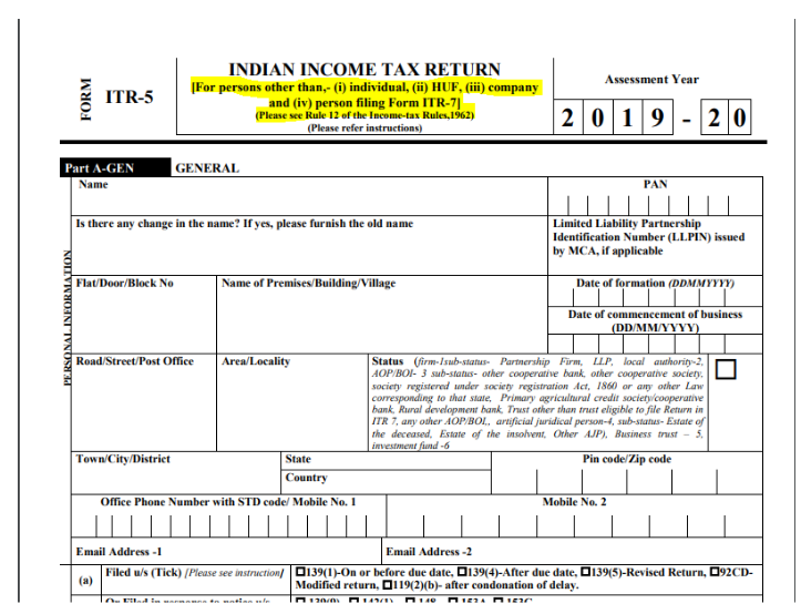 income tax returns