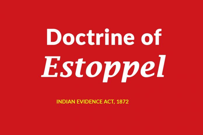 Estoppel meaning in law