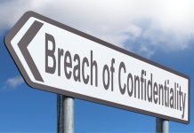 Breach of confidentiality
