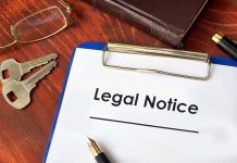 Legal notice for recovery of money