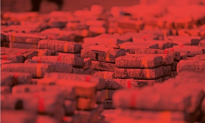 narcotics trafficking through West Africa