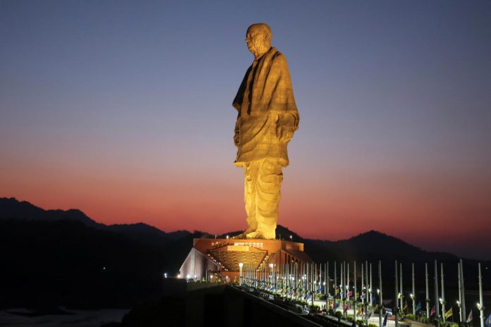 Law and politics involved in building statues india