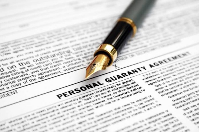 Personal guarantor