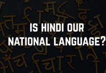 Is Hindi India’s national language National language
