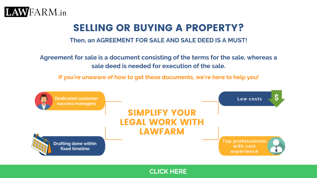 Agreement for sale